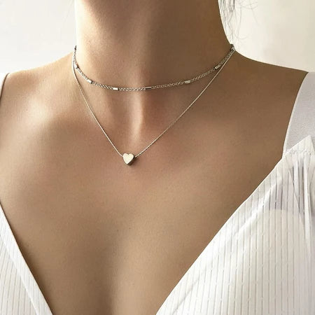 Colar Luxe Heart | Colar Minimalista