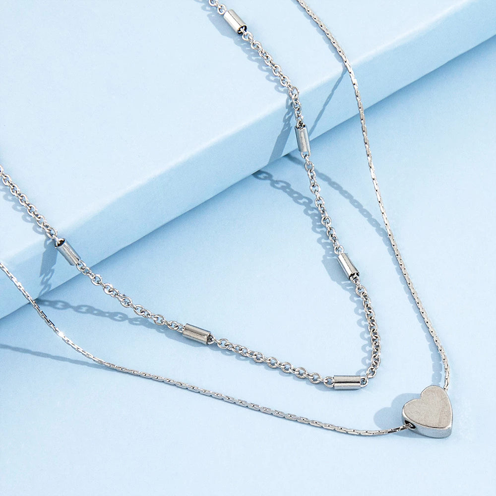 Colar Luxe Heart | Colar Minimalista