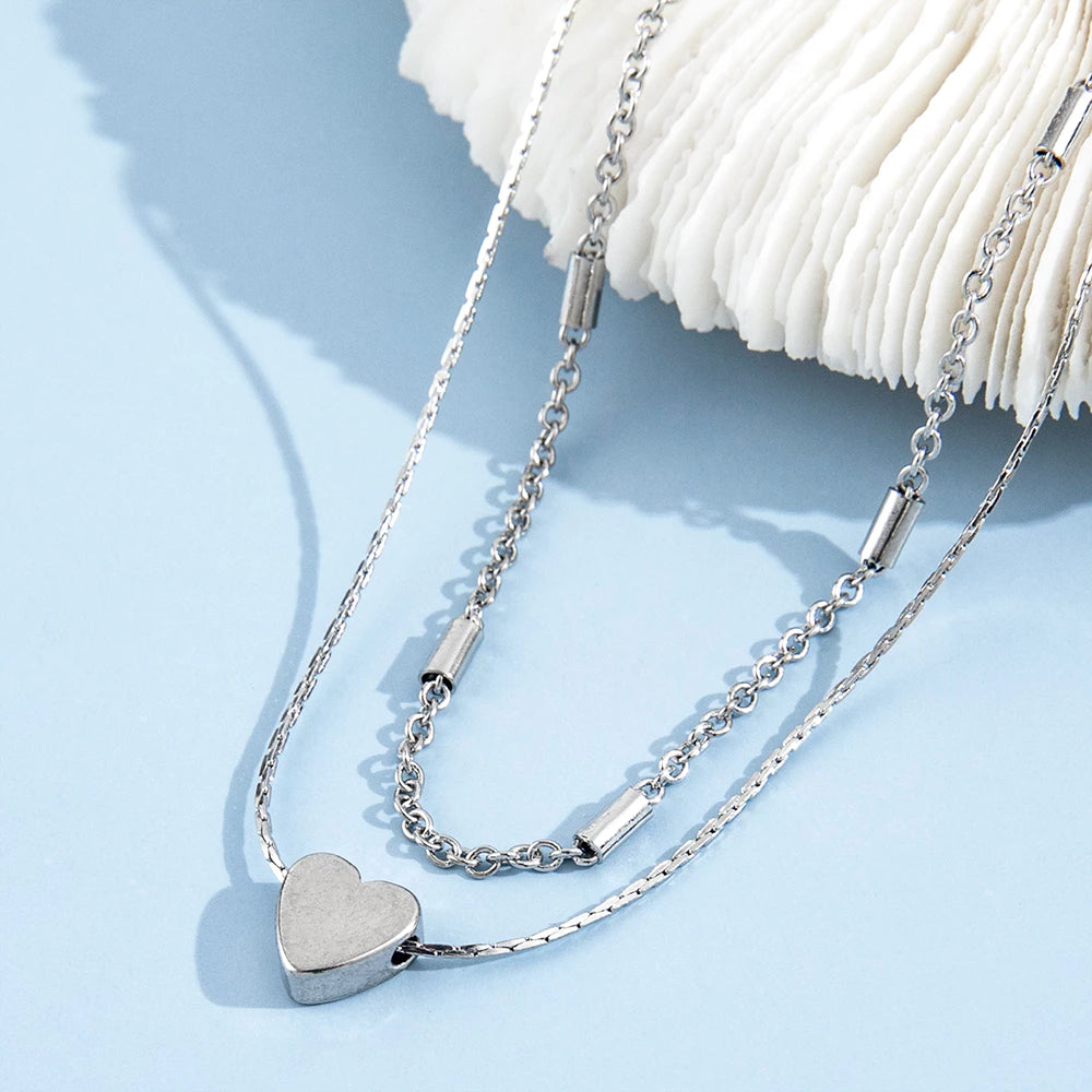 Colar Luxe Heart | Colar Minimalista