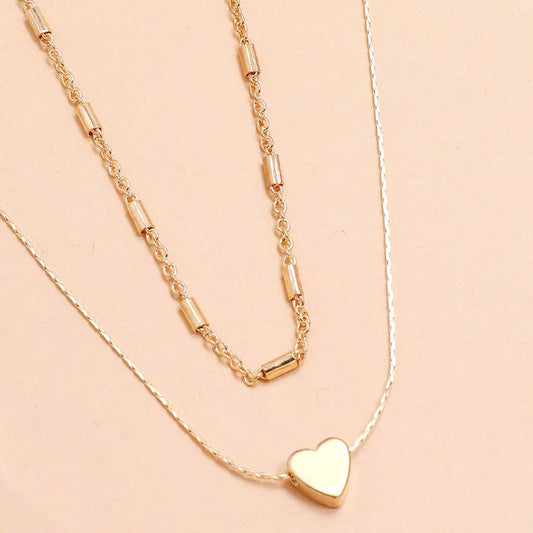 Colar Luxe Heart | Colar Minimalista